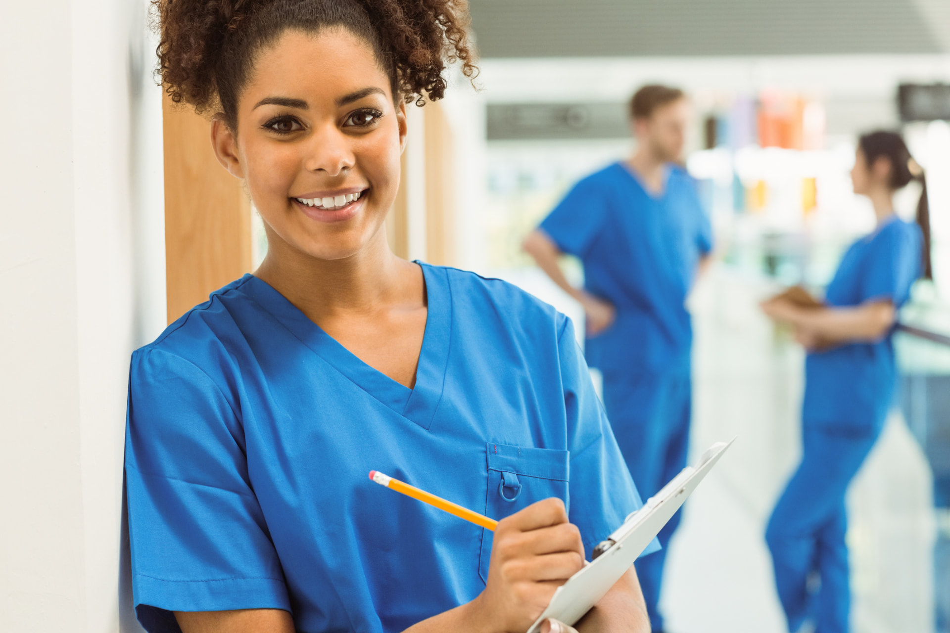 Profesionales de la salud en Estados Unidos