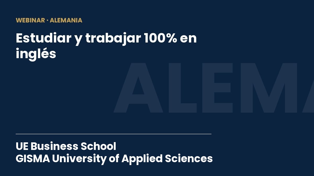 Alemania sin hablar alemán: estudiar y trabajar 100% en inglés
